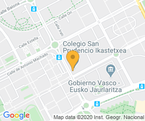 Localización de Centro Pedagógica San Prudencio