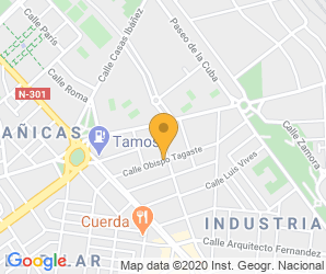 Localización de Centro Aristos