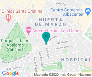 Localización de Colegio Parque Sur