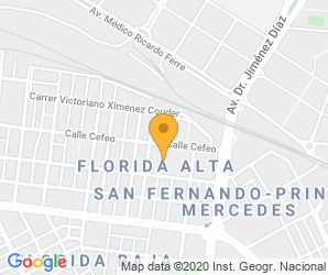 Localización de Centro Virgen Del Rosario