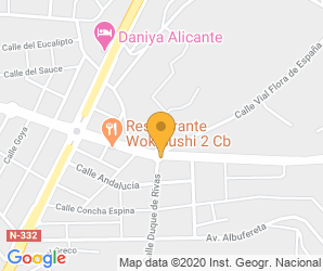 Localización de Colegio CEU Jesús María Alicante