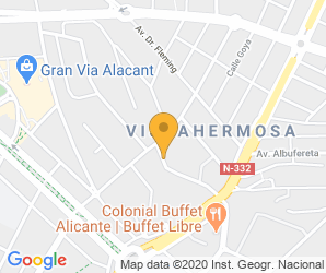 Localización de Centro Sagrados Corazones