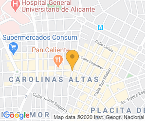 Localización de Centro San José De Carolinas