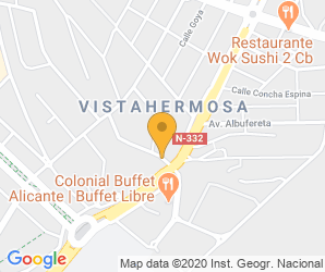 Localización de Centro Santa Teresa - vistahermosa