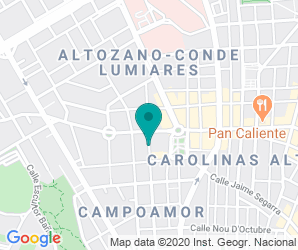 Localización de Colegio Caes Centro De Recepción