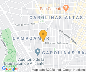 Localización de Centro Santísimo Sacramento Feyda