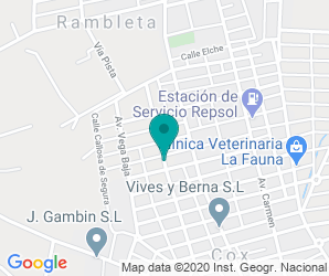 Localización de Colegio Virgen Del Carmen
