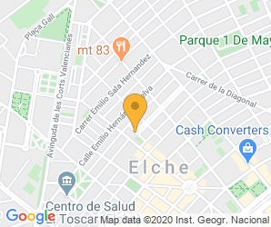 Localización de Centro Sagrada Familia