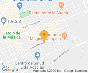 Localización de Centro Sagrada Familia