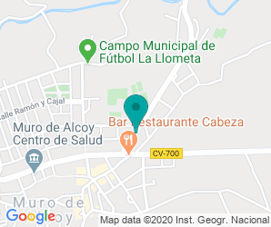 Localización de Colegio El Bracal