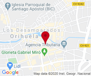 Localización de Centro Seminario Diocesano San Miguel