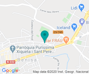 Localización de Instituto Josep Iborra