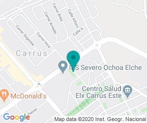 Localización de Instituto Severo Ochoa