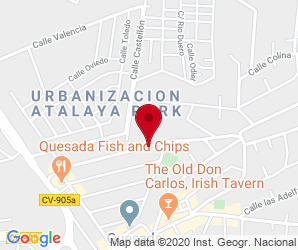 Localización de Den Norske Skolen i Rojales