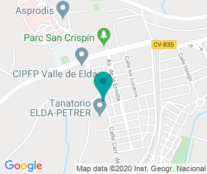 Localización de IES Valle de Elda
