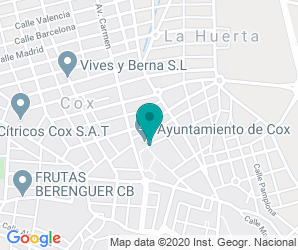 Localización de Instituto de Cox