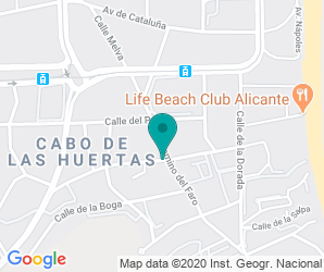 Localización de Colegio El Faro