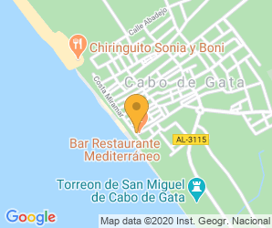 Localización de Centro Virgen Del Mar