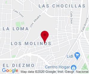 Localización de Centro Virgen Del Pilar