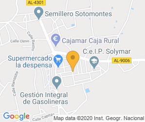 Localización de Centro Virgen Del Carmen