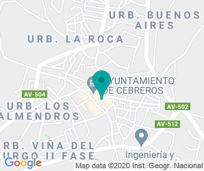 Localización de Instituto Hermenegildo Martin Borro