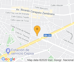 Localización de Centro Virgen De Guadalupe