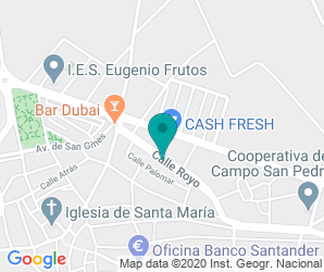 Localización de Colegio San Gregorio