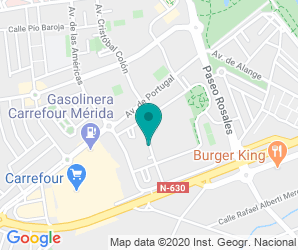 Localización de Instituto Extremadura