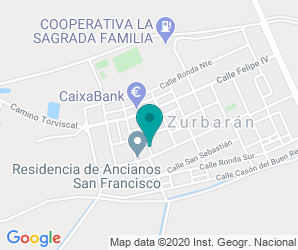 Localización de C.R.A. Zurbarán