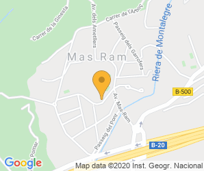 Localización de Centro Garbí Pere Vergés