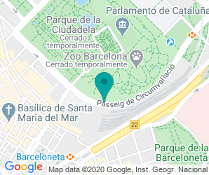 Localización de Colegio Parc De La Ciutadella