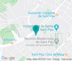 Localización de Colegio Mas Casanovas