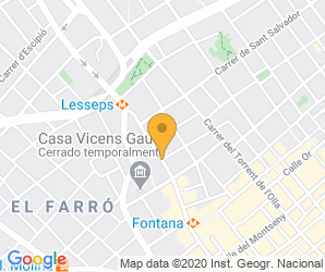 Localización de Centro Vedruna - gràcia