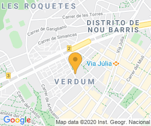 Localización de Escola Pia - luz Casanova