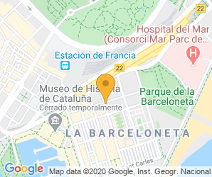 Localización de Centro La Salle Barceloneta