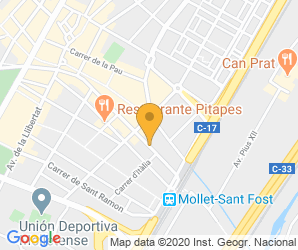 Localización de Centro Anselm Clavé