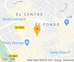 Localización de Centro Verge De Les Neus