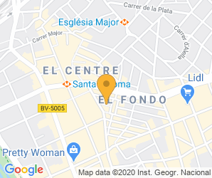 Localización de Centro Virgen Del Carmen