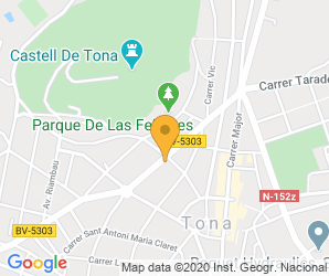 Localización de Centro Vedruna - tona