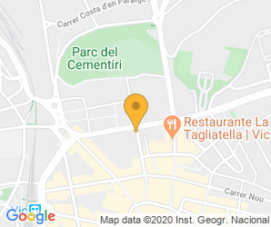 Localización de Centro Pare Coll