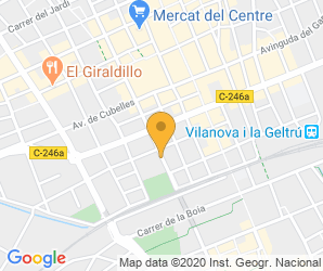Localización de Escola Pia De Vilanova I La Geltrú