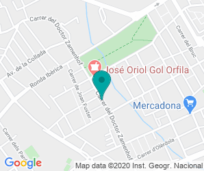 Localización de Instituto Francesc Xavier Lluch I Rafecas