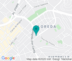 Localización de Instituto Pau Casals