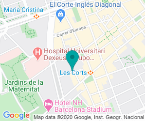 Localización de Colegio Les Corts