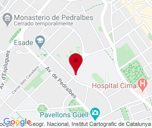 Localización de Lyceé Français De Barcelone