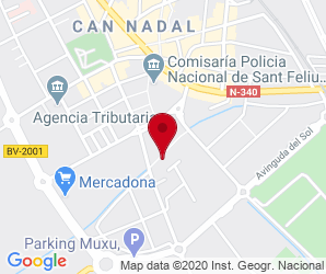 Localización de Centro Centre Xamfrà - taller Sant Miquel
