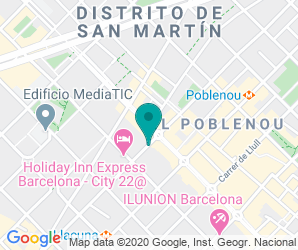 Localización de Colegio La Llacuna Del Poblenou