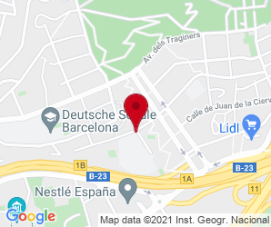 Localización de Highlands School Barcelona