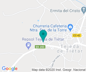 Localización de C.R.A. Tejeda de Tietar