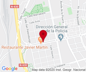 Localización de Centro Aftea